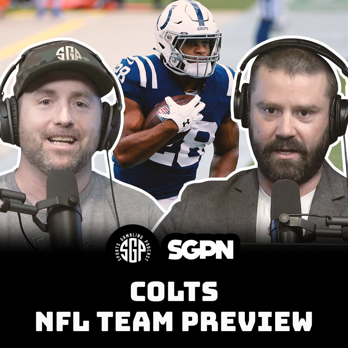 GamblingPodcast's tweet image. Colts NFL Team Preview (Ep. 2326) w/ @kramercentric @seantgreen #ForTheShoe
🎧 sg.pn/44Mhfws
📺 sg.pn/4mbJdY7