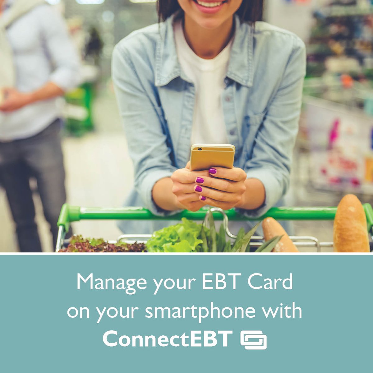 NJDHS's tweet image. 📱If you are enrolled in #SNAP or Work First New Jersey, download the ConnectEBT mobile app to manage your #EBT card on your mobile device.
The app is free and available for download in the Apple App Store and Google Play Store.