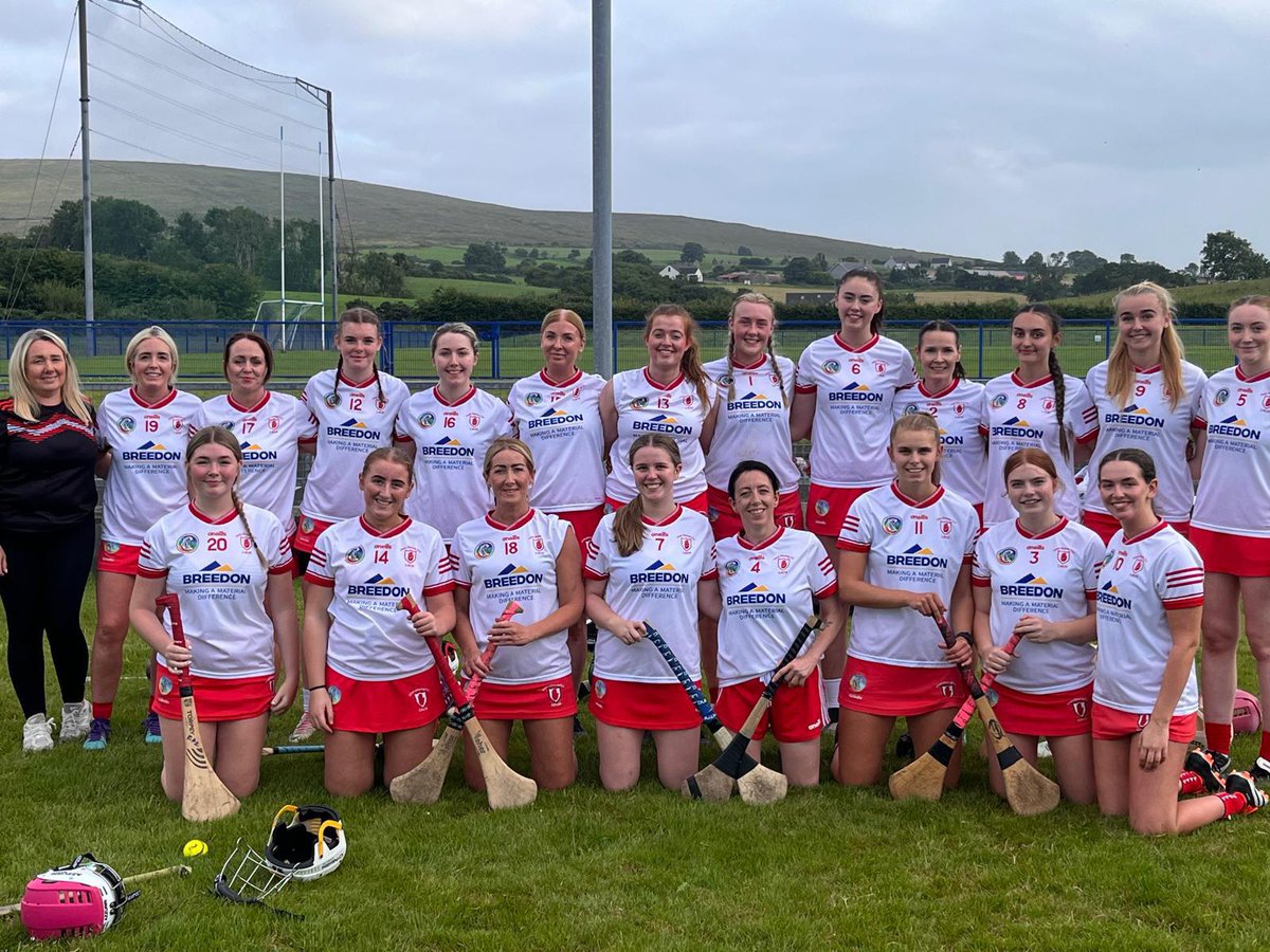 Our Senior Cámogs travelled to Armoy last night &amp; faced a strong  &amp; seasoned Glen Rovers team— the ladies went from stength to strength &amp; finished strongly with a beautiful drop goal at the final whistle to come away with a victory in a keenly contested game.