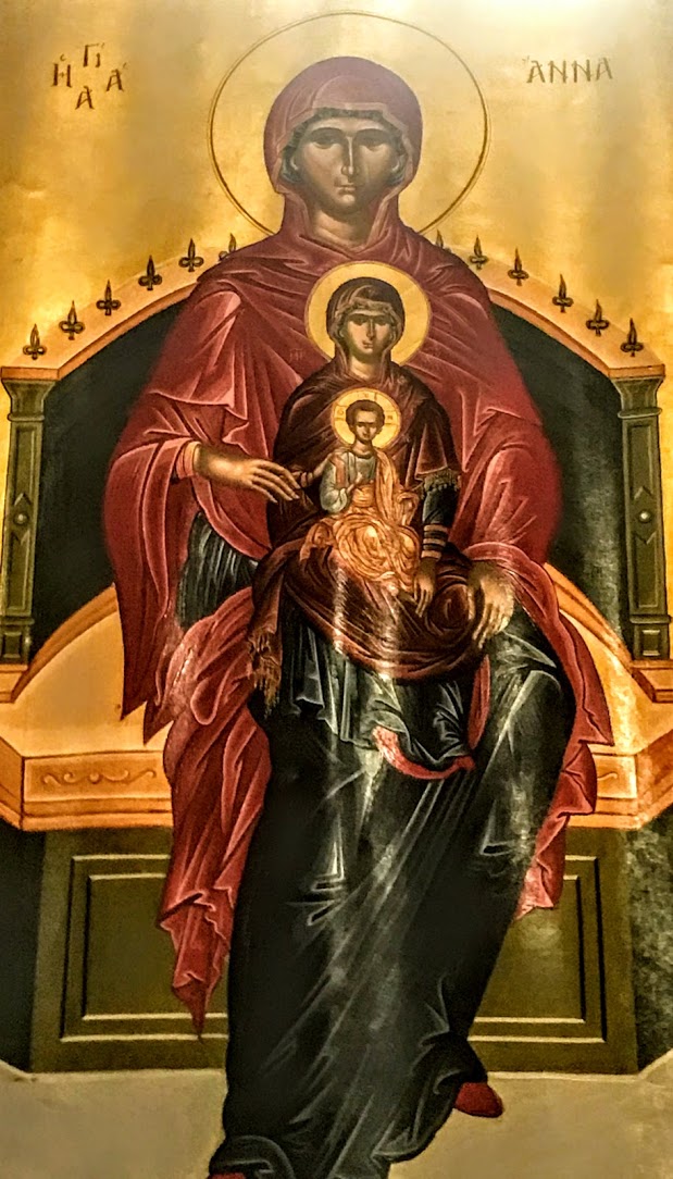 bishopchandler's tweet image. Saint Anne, Mother of the Blessed Virgin Mary, pray for us.