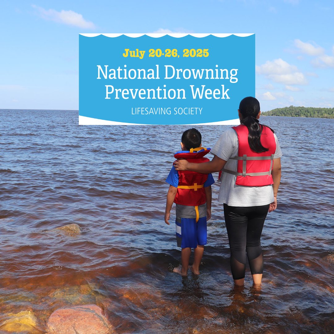 SharedHealthMB's tweet image. Stay #SaferTogether by looking out for each other and making safety a priority on the water. This week is National Drowning Prevention Week. Learn how to be #WaterSmart whenever you're in, on, or around water by visiting: ow.ly/SAly50SFz6U. @LifesavingMB