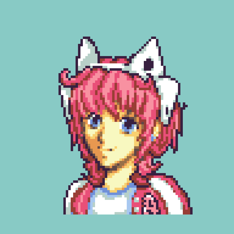 Jolo_AITSF's tweet image. To celebrate the release of No Sleep For Kaname Date many talented artists have joined together to make Iris journey throug time & many universes.
I decided to depict her in the Fire Emblem GBA artstyle for the occasion.
See the full piece bellow:
bsky.app/profile/somniu…