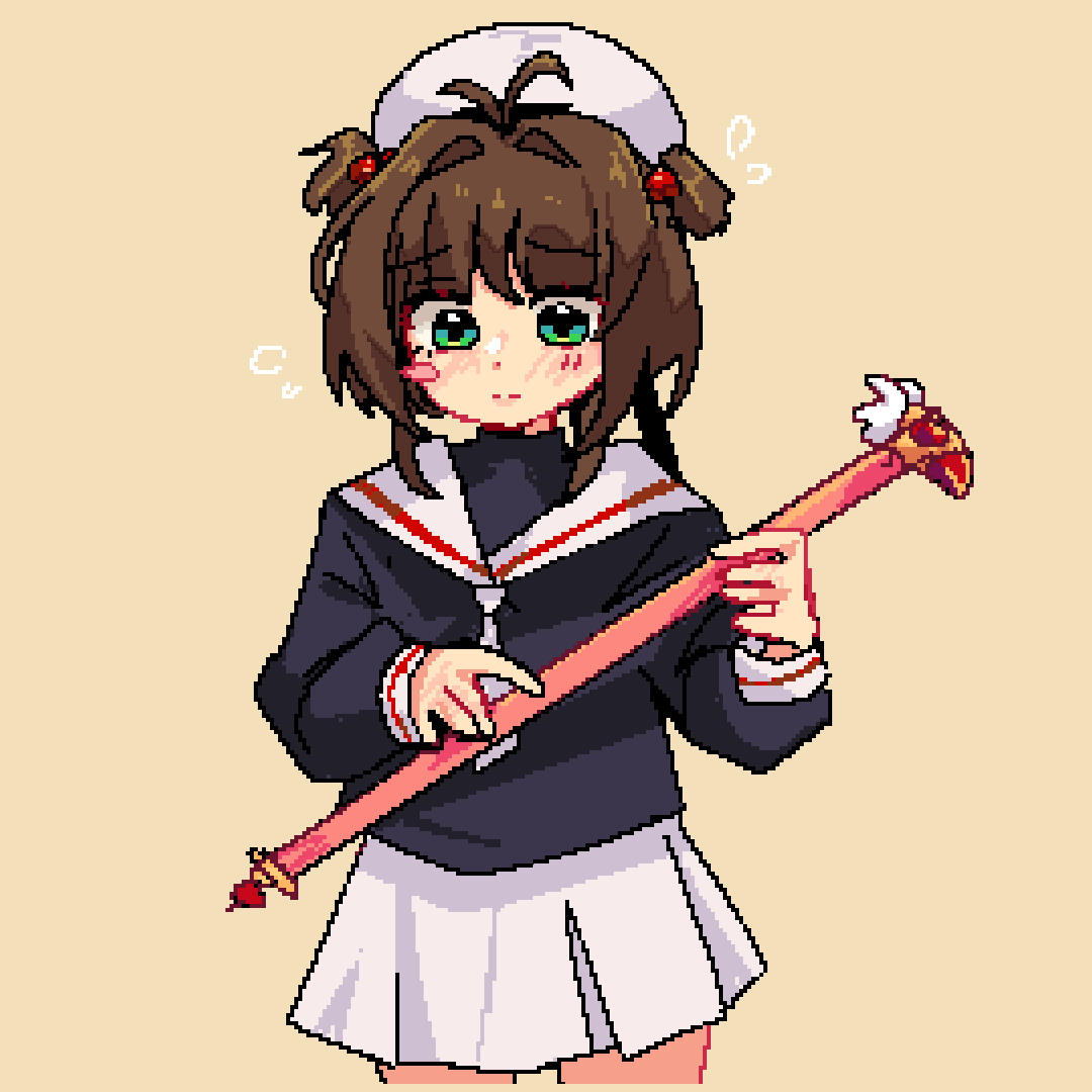 T0yuut0's tweet image. Sakurita a memoria blep blep
