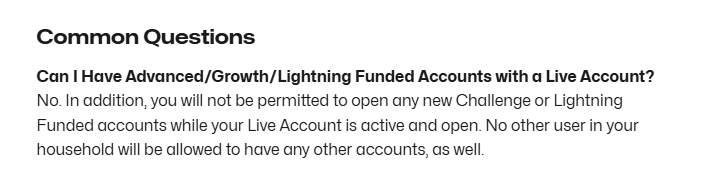 LivingLikeChess's tweet image. Ugh, I didn't realize this was the case @Tradeify . My own fault for not reading more into what happens after going live. My daughter who is turning 19 also trades and she actually hit her first payout with them today! (hopefully she gets it now). I'm super proud of her as she…
