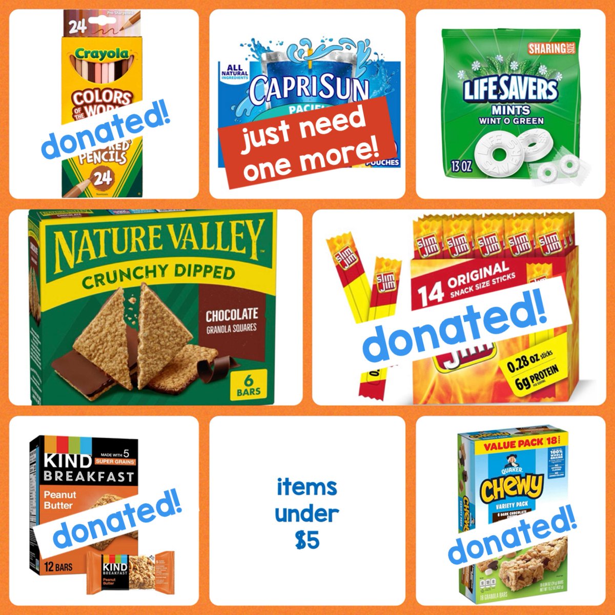 just_teachin's tweet image. $3 clears the Capri Suns from my @amazon wishlist. I have more on my @Walmart list.
$3 helps TEN STUDENTS cool off with a treat when it’s hot— we don’t have air conditioning.
amzn.to/2VXmOY2
walmart.com/registry/er/60…
#clearthelist #empathy #clearthelist2025