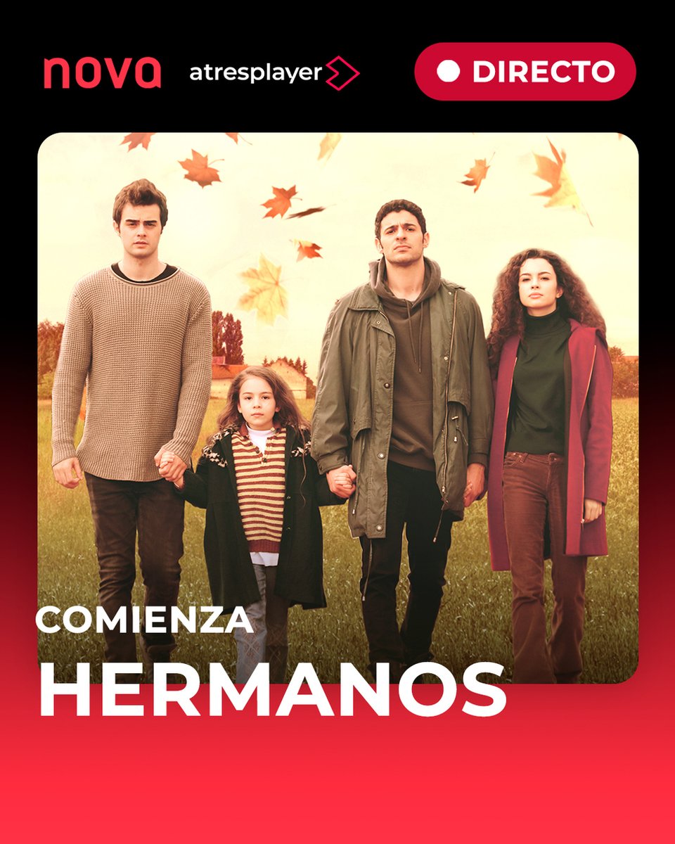 NovaTDT's tweet image. La lucha de cuatro hermanos por demostrar al mundo que juntos pueden salir adelante.
👉 Sigue su historia en #Nova y en directo en @atresplayer