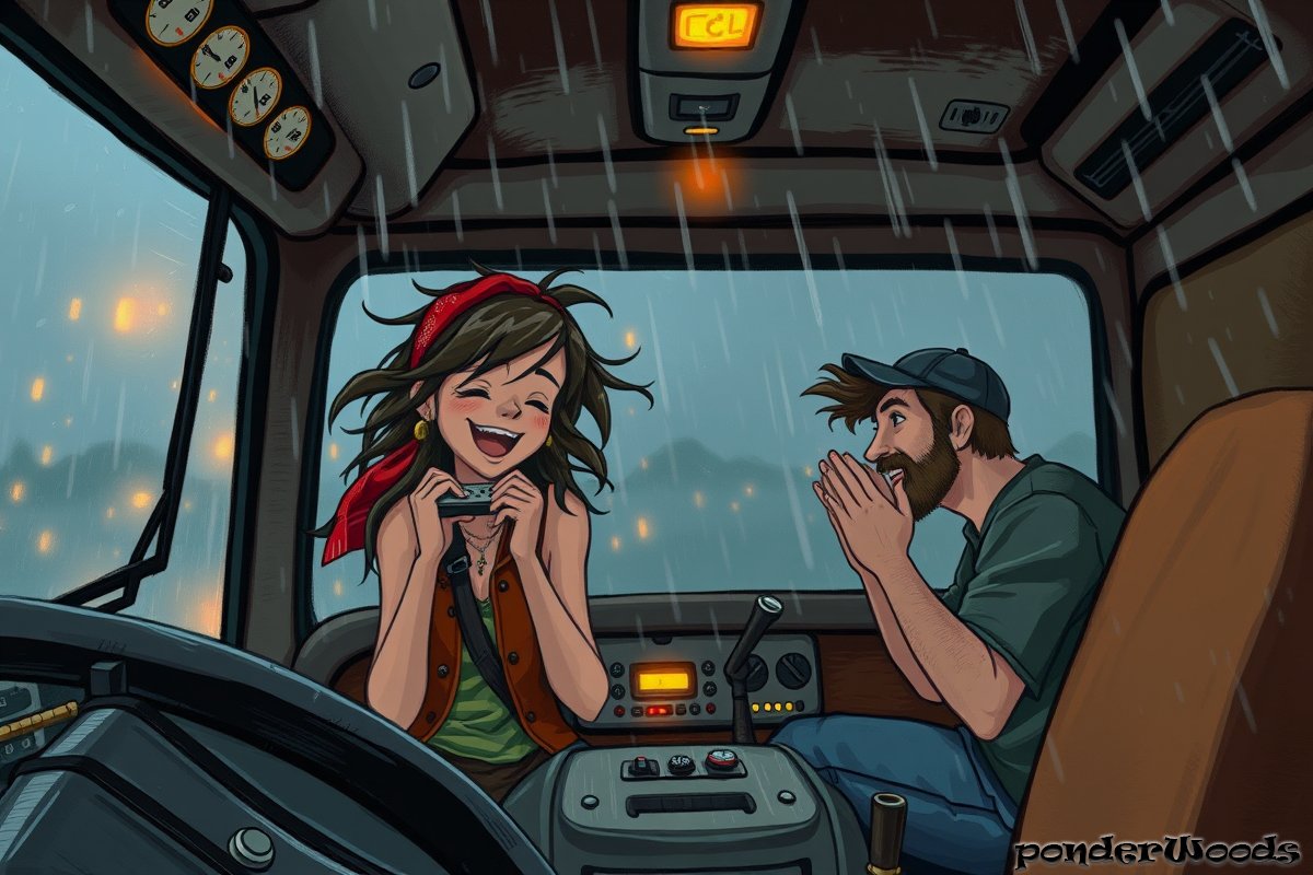 ponderWoods's tweet image. 🎶
Busted flat in Baton Rouge, waitin' for a train
When I's feelin' near as faded as my jeans
Bobby thumbed a diesel down, just before it rained
And rode us all the way into New Orleans
I pulled my harpoon out of my dirty red bandana
I's playin' soft while Bobby sang the blues…