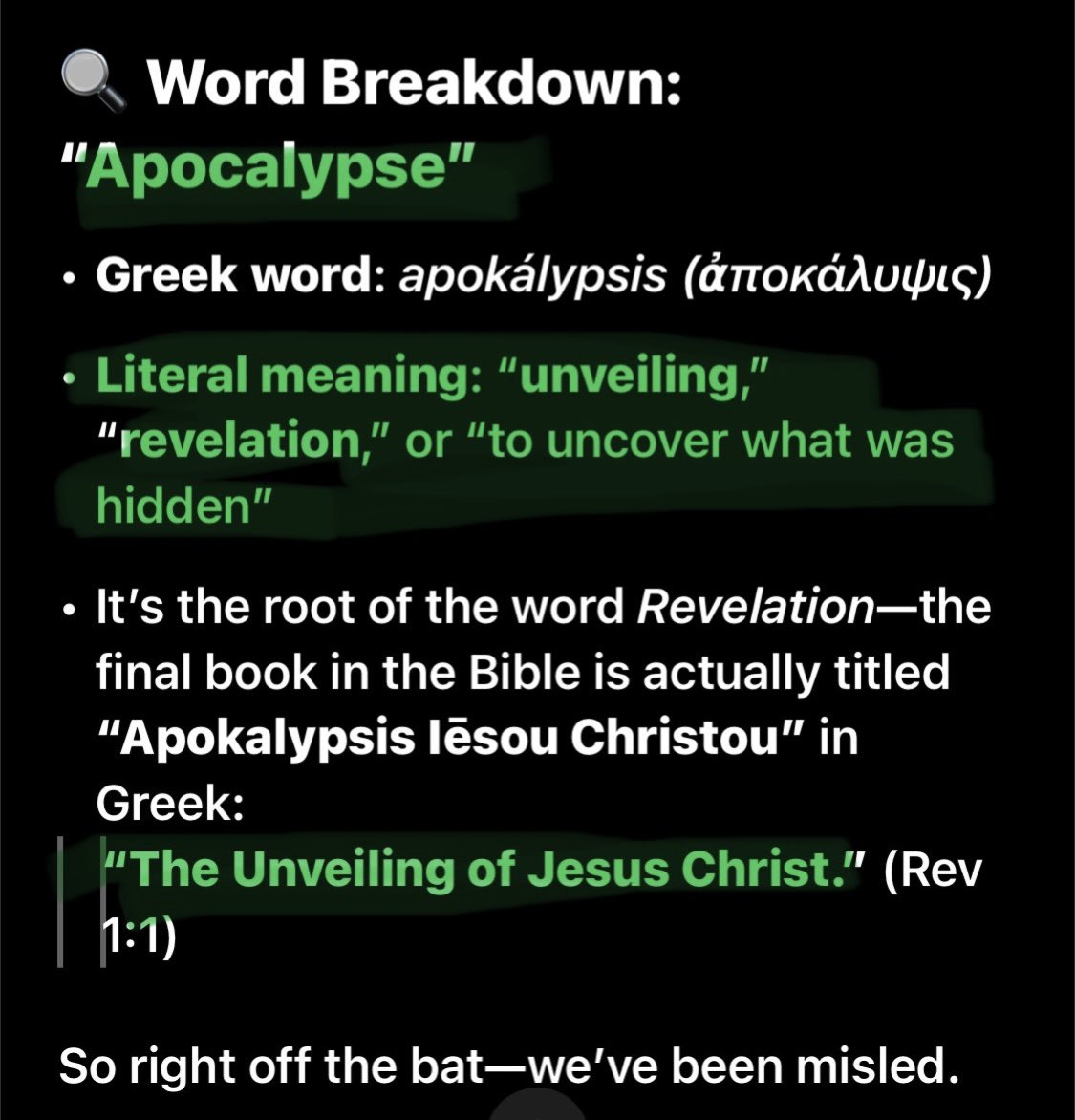 _LITM_'s tweet image. Ever look up what apocalypse means?