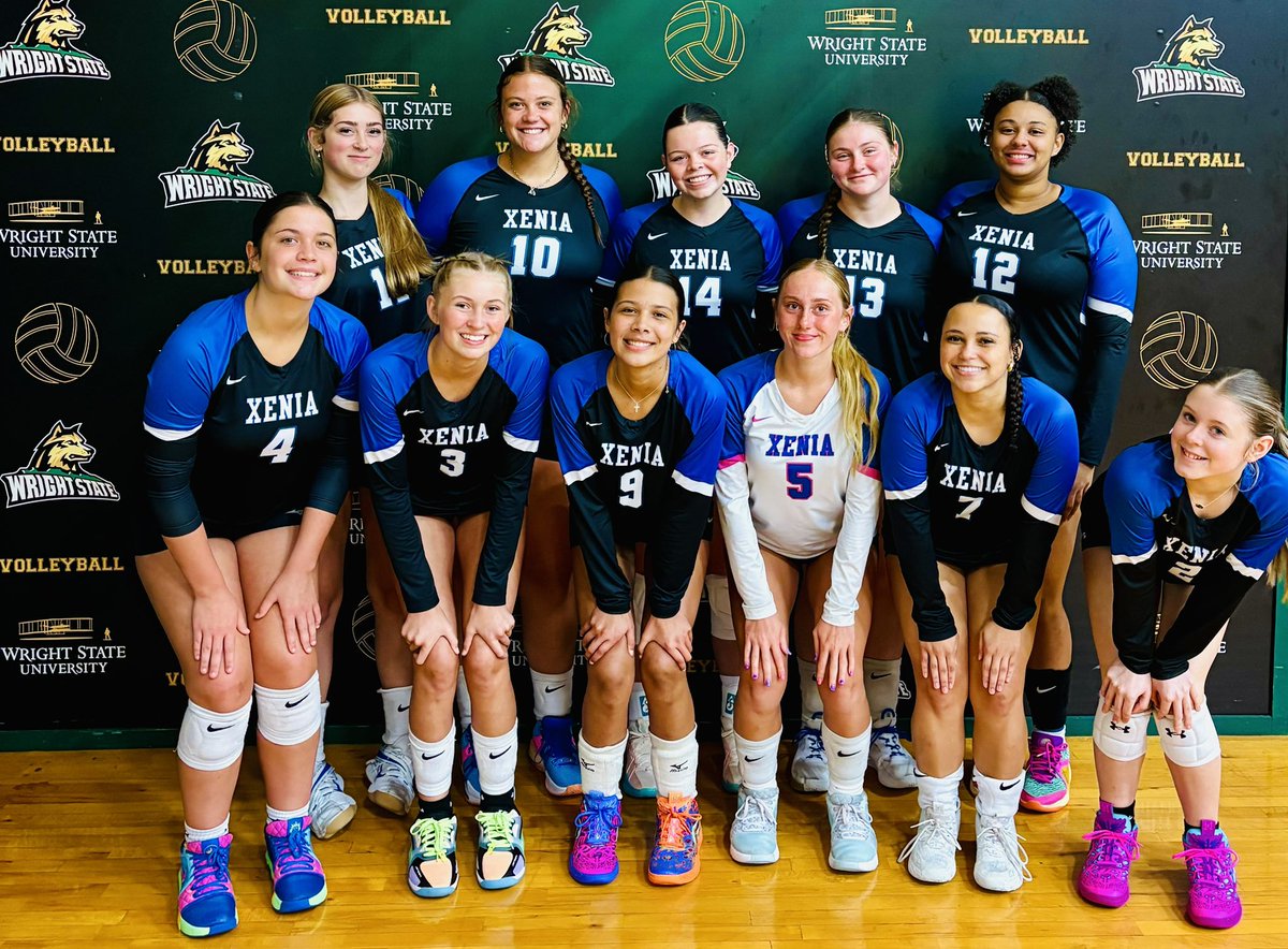 XeniaAthletics's tweet image. Good luck to the Xenia Varsity Volleyball team this weekend at at the Wright State tournament!
@XeniaVolleyball