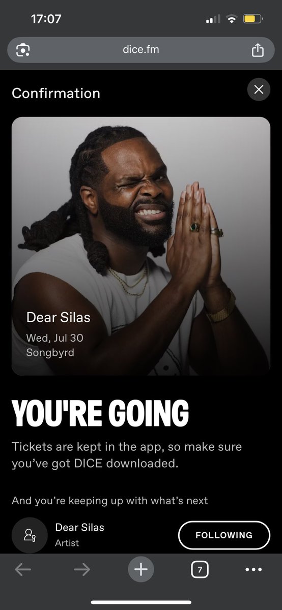 <a href="/dearsilas/">Dear Silas</a> see u there!!