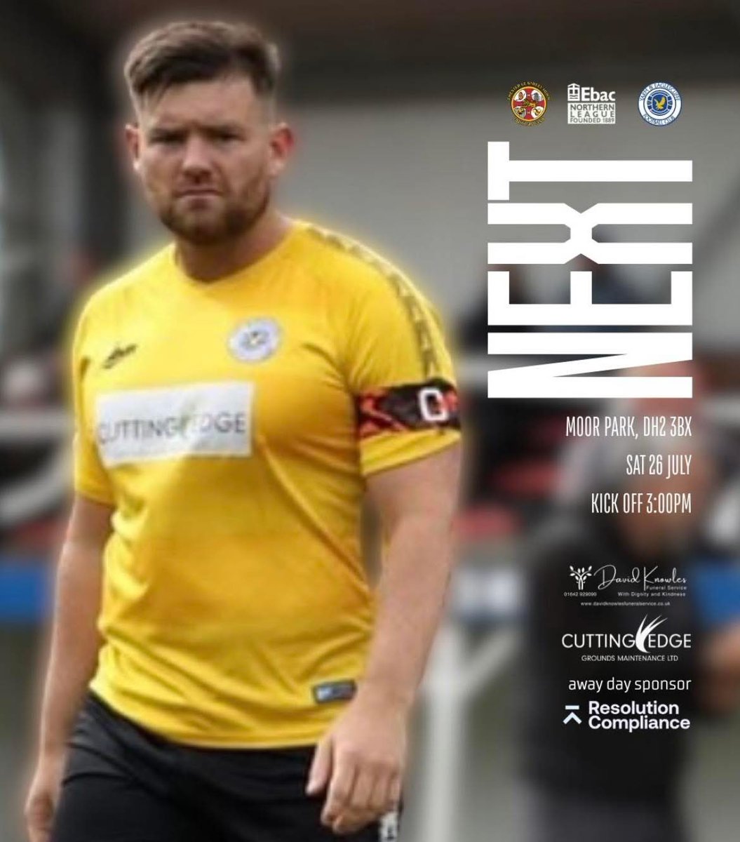James Gilroy (@jamesgilroy) on Twitter photo <a href="/TonyIncenzo/">Tony Incenzo TV/Radio football reporter 🇮🇹 🇮🇪</a> <a href="/NonLeagueCrowd/">Non League Crowds</a> <a href="/fcbusiness/">fcbusiness Magazine</a> Off to Moor Park to watch <a href="/YarmEaglescliff/">Yarm & Eaglescliffe FC</a> away vs <a href="/CestrianTweet/">Chester le Street Town FC</a> in <a href="/EbacNorthernLge/">Ebac Northern Football League</a> Div 2. First league game of the 25/26 season
#utyae ⚪️🔵🦅 <a href="/TonyIncenzo/">Tony Incenzo TV/Radio football reporter 🇮🇹 🇮🇪</a> <a href="/NonLeagueCrowd/">Non League Crowds</a> <a href="/fcbusiness/">fcbusiness Magazine</a> Off to Moor Park to watch <a href="/YarmEaglescliff/">Yarm & Eaglescliffe FC</a> away vs <a href="/CestrianTweet/">Chester le Street Town FC</a> in <a href="/EbacNorthernLge/">Ebac Northern Football League</a> Div 2. First league game of the 25/26 season
#utyae ⚪️🔵🦅