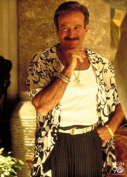 uawanama's tweet image. robin williams in the birdcage 😩