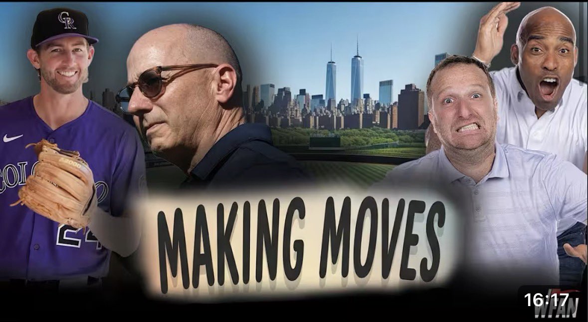richmacleod's tweet image. Lmao wait is WFAN just using AI slop in their YouTube thumbnails now?
Because there are two Freedom Towers in this picture 🤣