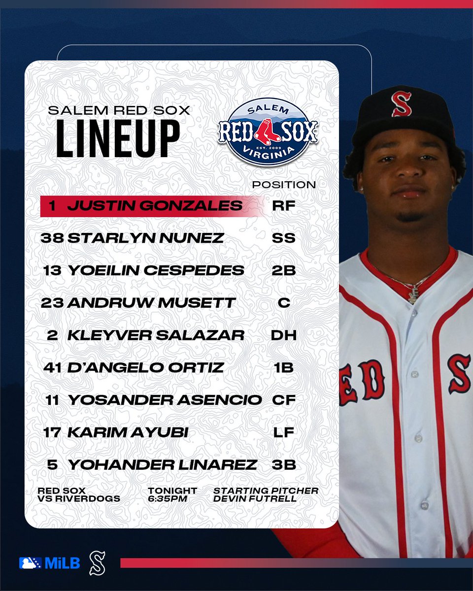 Fishing for a W! 

📺-milb.com/live-stream-ga…
📻-milb.com/salem/fans/aud…

#StartsInSalem #YourValleyYourSox