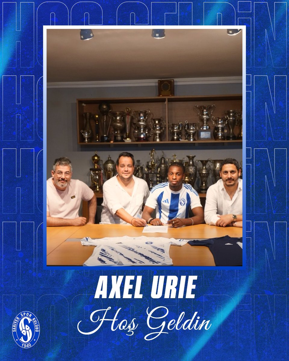 📢 HOŞ GELDİN AXEL URIE! 🇫🇷⚡

Sarıyer’imiz, 26 yaşındaki Fransız kanat oyuncusu Axel Paul Urie ile 1 yıllık sözleşme imzaladı.

📊 23-24 Sezonu:
🔹 26 Maç
🔹 5 Gol
🔹 4 Asist

💨 Hızı ve etkili oyun tarzıyla dikkat çeken Urie’ye hoş geldin diyor, başarılar diliyoruz! 💙🤍