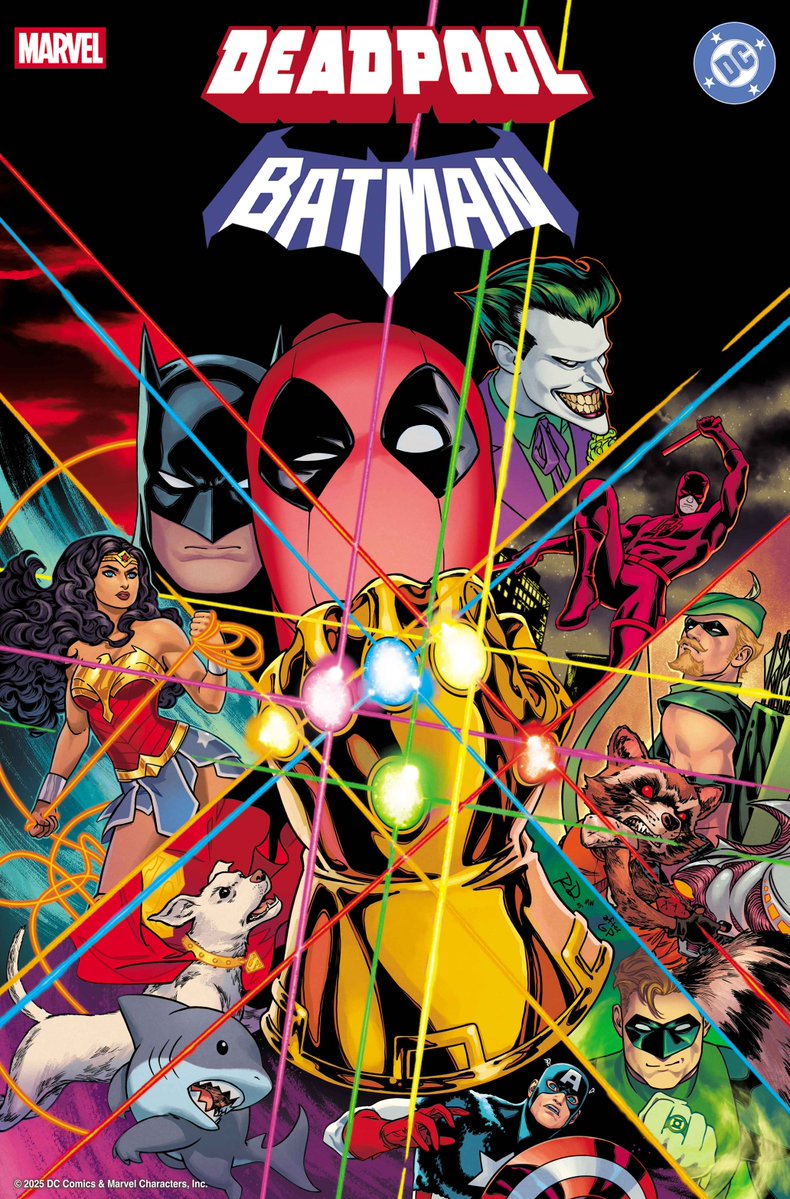 manwithoutfear's tweet image. For Daredevil completists, there's another variant for Deadpool/Batman that will have Daredevil on it by Russell Dauterman
Also, Frank Miller is writing and drawing an Old Man Logan and Batman backup story, and here's his variant cover