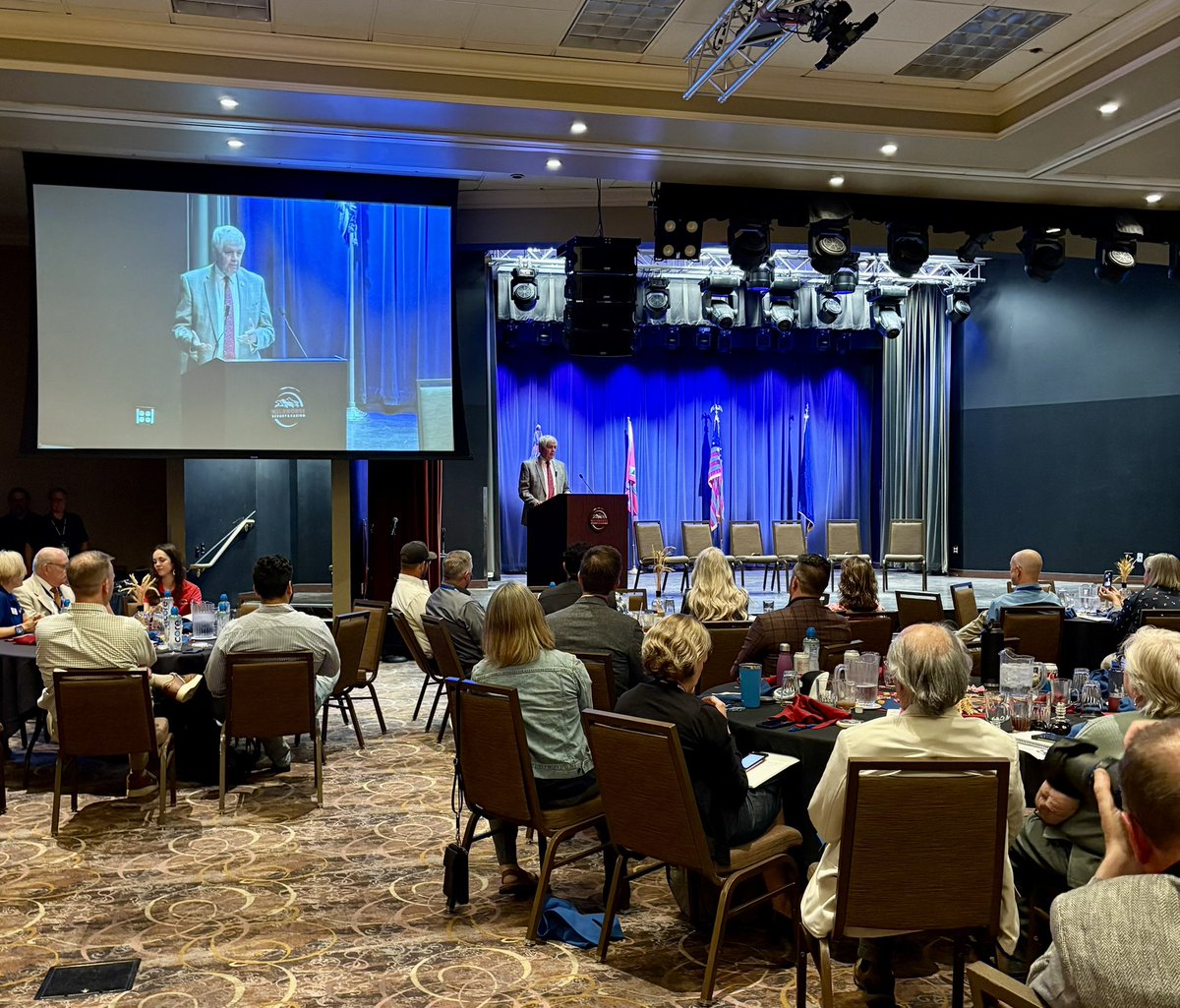 RepBentz's tweet image. Thank you to all who joined and heard me speak at this year’s Eastern Oregon Economic Summit. It was a pleasure to open the Natural Resources section of the program and discuss how my work and focus in Congress are on continuing to help grow Eastern Oregon’s and our state’s…
