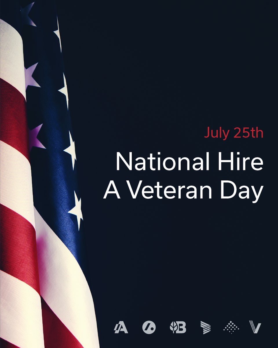 Today we celebrate National Hire a Veteran Day! We're helping raise awareness about civilian employment opportunities for transitioning service members and veterans, and encouraging employers to hire our nation's heroes.