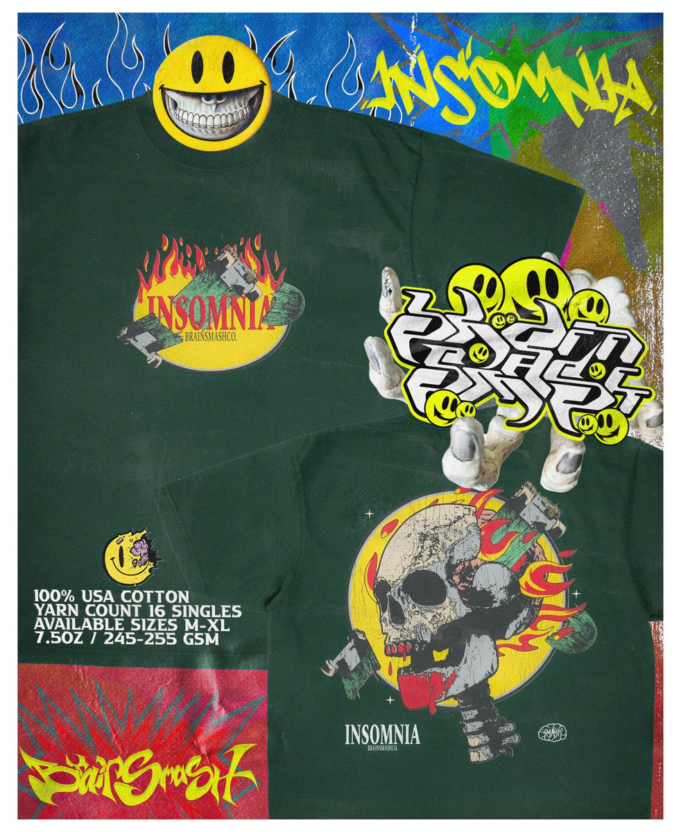INSOMNIA 002
INSOMNIA TEE