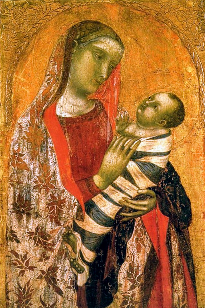 MassCurer's tweet image. Most worthy queen of the world, Mary ever Virgin, intercede for our peace and salvation, thou who didst bring forth Christ the Lord, the Saviour of all.