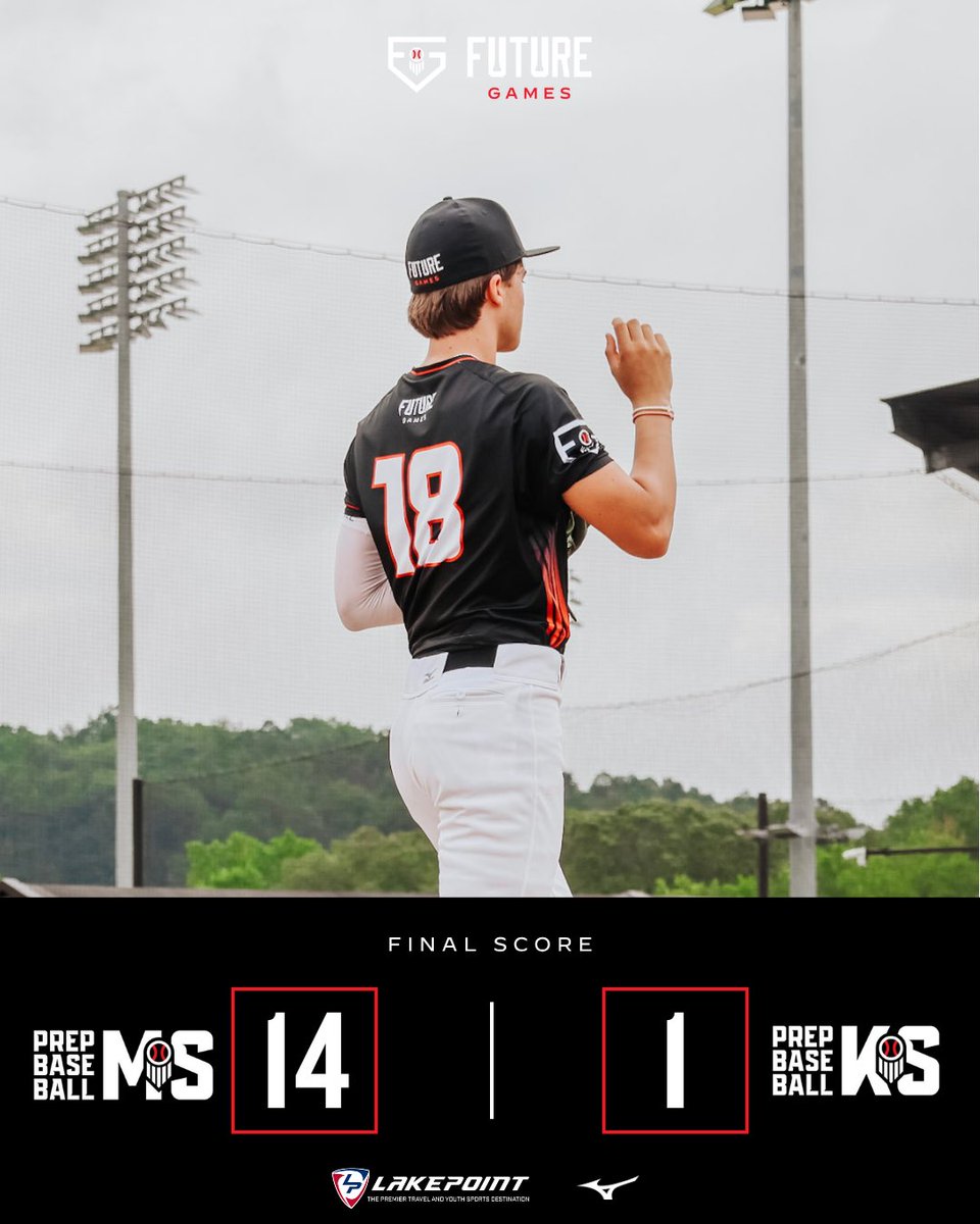 PrepBaseballMS's tweet image. π¦π§ππ§ππ ππ‘π§ πͺππ‘ βΌοΈ
#TeamMississippi gets a big 14-1 win in their first game of the 2025 Prep Baseball Junior Future Games over Kansas!
Back at it tomorrow.
#PBJFG25 || @PrepBaseball