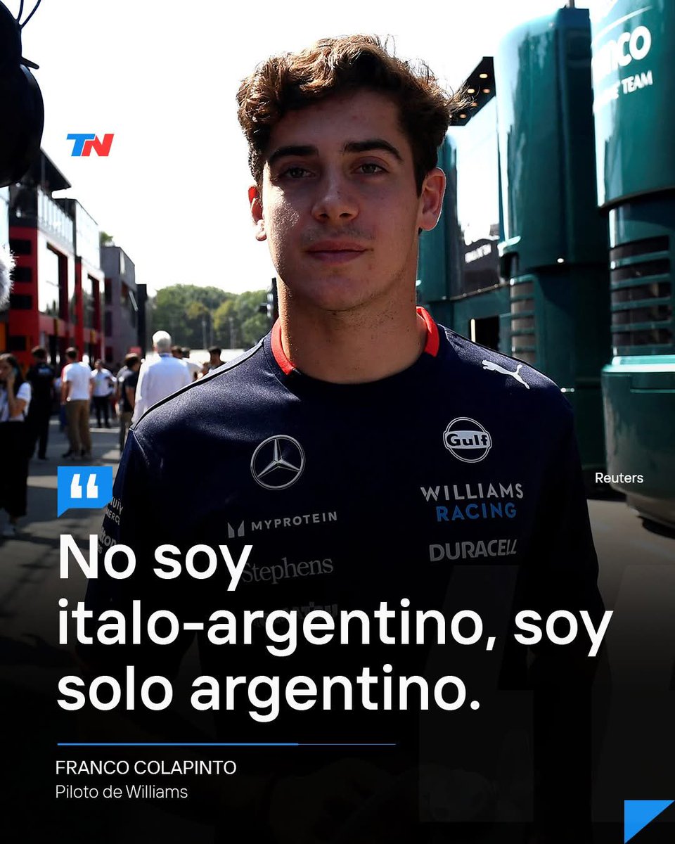 ArgieFren's tweet image. 🏎️🇦🇷 Colapinto, por negar a sus ancestros, cayó en picada. Jamás una persona blanca debe renegar de sus raíces ni de su etnia; de lo contrario, termina como este muchacho. Al negar ser ítalo-argentino, provocó la ira de sus ancestros, quienes ahora parecen hacerlo pasar papelones…