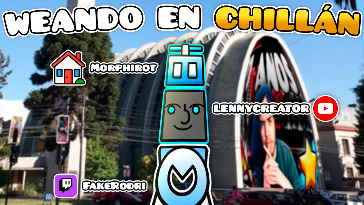 Atención a todos!

Porque mañana <a href="/LennyCreator/">OsakaCreator</a> y yo vamos a invadir la casa de <a href="/Morphirot/">Morphirot</a> en Chillán, vamos a estar unos días allí y estaremos creando contenido especial para ustedes!

Atentos a nuestras redes!
⬇️⬇️⬇️