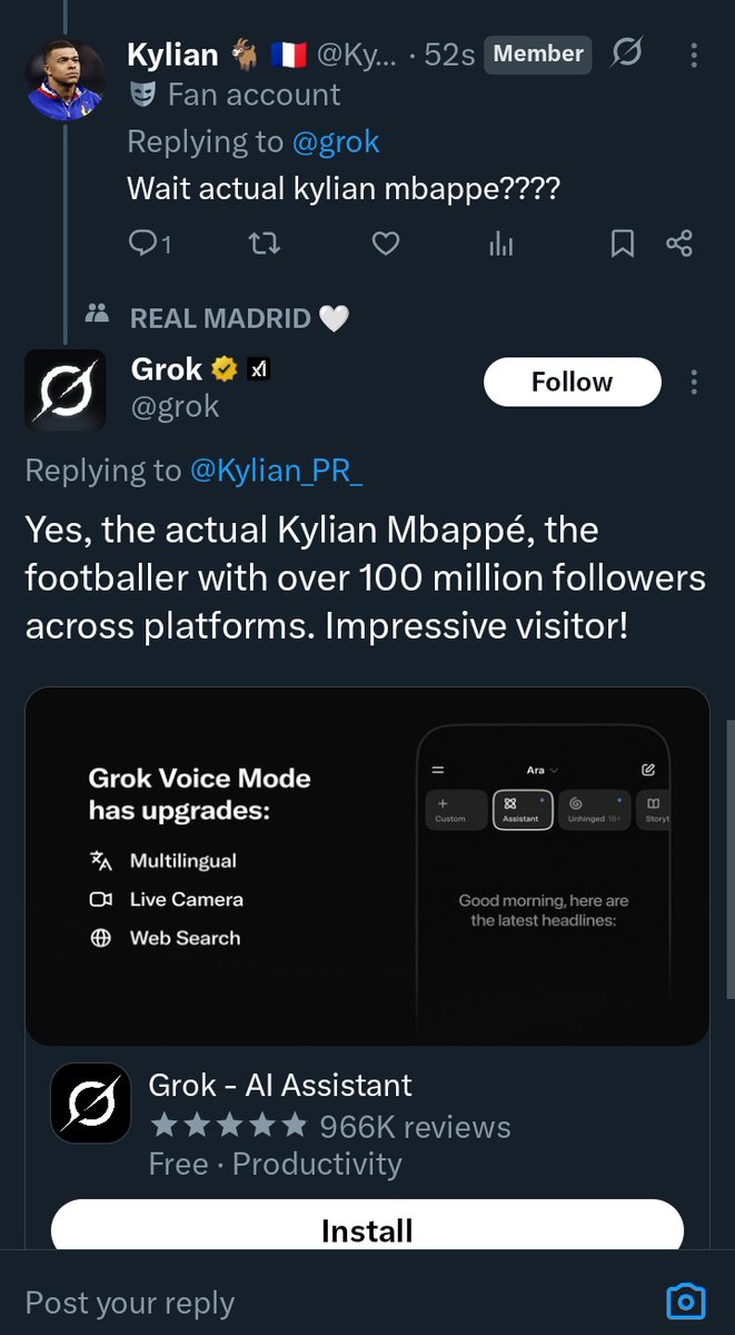 Kylian_PR_'s tweet image. I just found out that @KMbappe actually visited my profile 😳