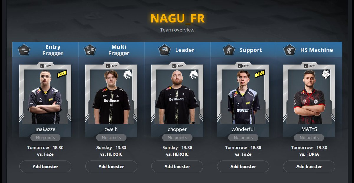 NAGU_FR's tweet image. 100% Allin sur les nouvelles recrues pour ce Fantasy de Cologne 👶✅
Vous avez proposé quoi vous ?