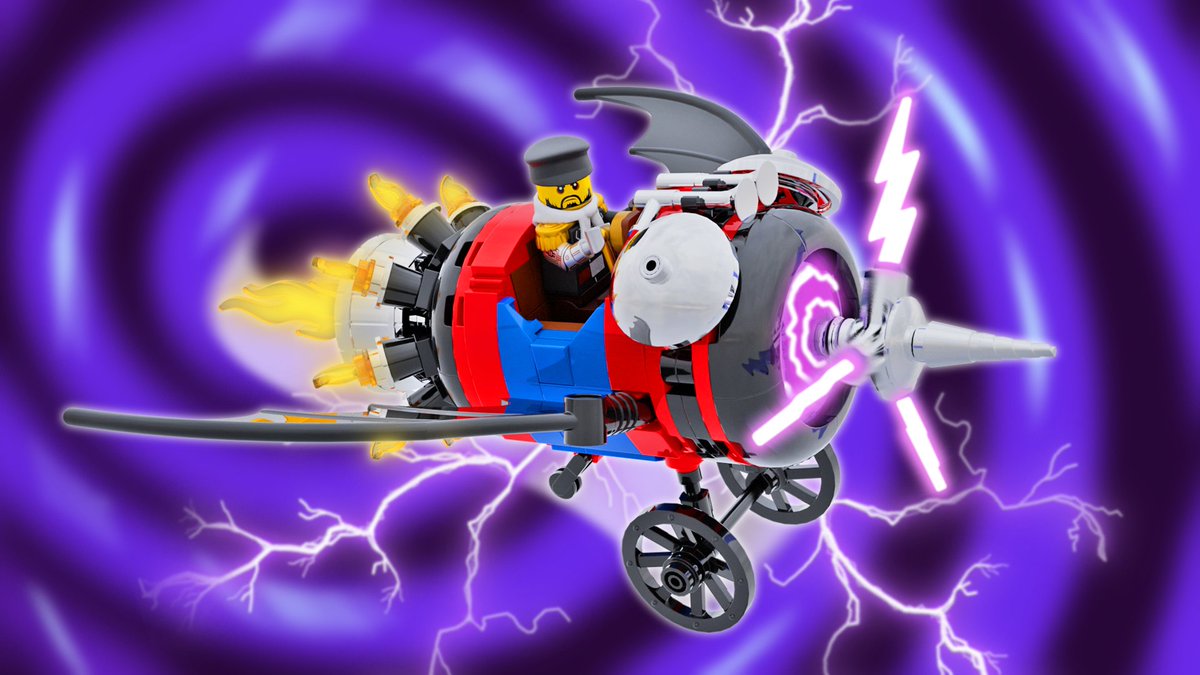 MysticBuilds44's tweet image. 6495: Time Tunnelator
A complete redesign from the old revamp I made years ago.
I had the idea of a flying alarm clock in my mind, so I went with it. A lot of inspiration came from wacky races too with this one.
