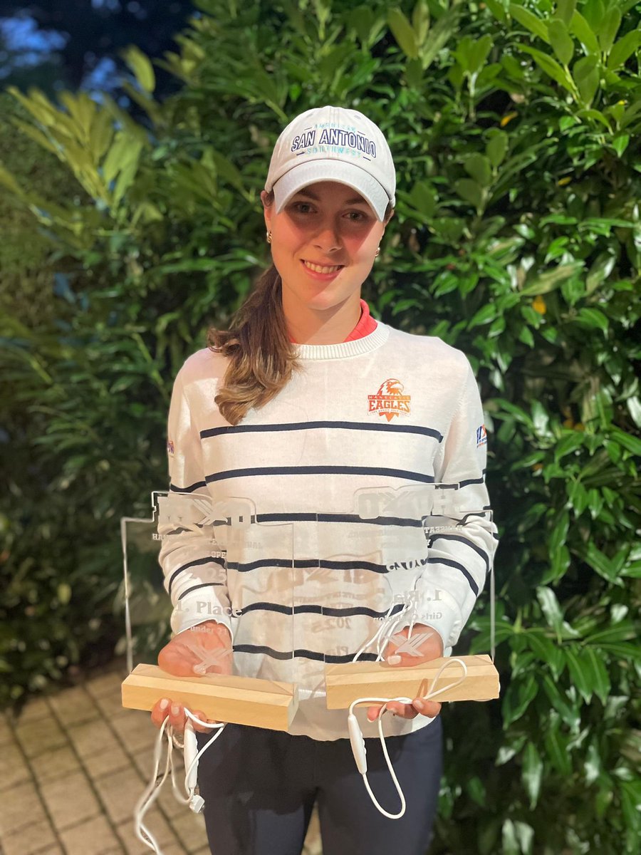 Introducing your 2025 Hanseatic International Youth Open CHAMPION! Congratulations to incoming freshman Victoria Schuldt on her win in Germany this week. A stellar 4-under final round increased her lead to a 6-shot victory! 

#LetsGo210 | #BirdsUp 🤙