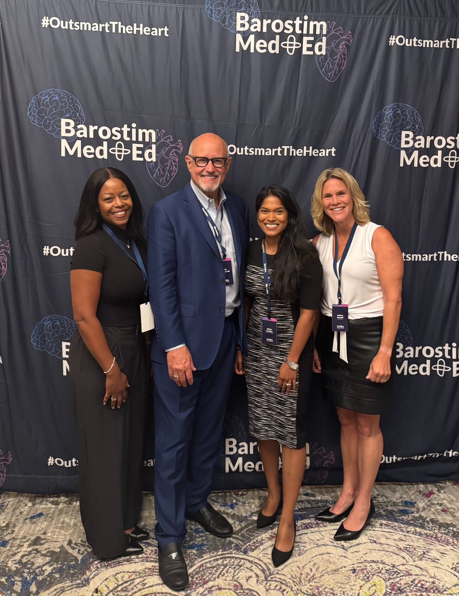 CVRx_Barostim's tweet image. That&apos;s a wrap on the #Barostim Advanced Practice Providers Summit! Thank you to the 40 APP attendees from across the country for the engaging discussions on patient selection, care pathways, and integrating Barostim into comprehensive #heartfailure programs led by our outstanding…