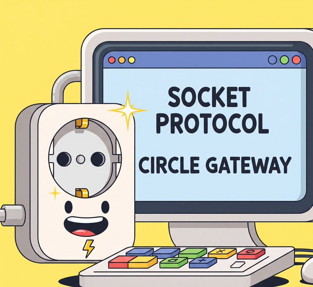 🚨 Breaking: Circle x Socket Protocol Collaboration.

Circle has unveiled Gateway, a powerful new primitive unlocking a unified USDC balance that’s instantly accessible cross-chain. Built in close collaboration with @SocketProtocol, this launch marks a major step forward in