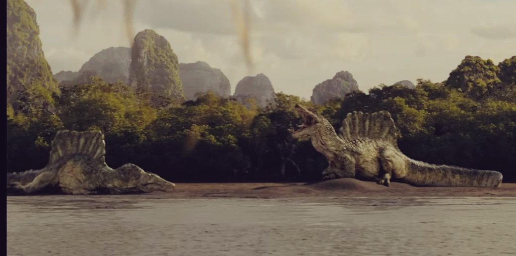 saradrawspaleo's tweet image. A new @primitivewar trailer just dropped!
I really like the Spinosaurus design. Utahraptors are also looking pretty cool!
youtu.be/ixXxdWY6d68?fe…