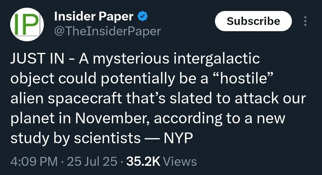 _emergent_'s tweet image. Every.
Time.
The.
Narrative.
Is.
Failing.
They.
Break.
Out.
The.
Space. 🌌
Aliens. 👽🛸
Thank.
You.
For.
Your.
Attention.
To.
This.
Matter. 🫡
