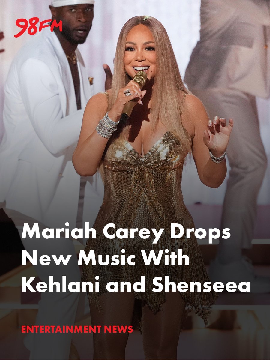 It's here! Mariah Carey’s Sugar Sweet feat. Kehlani &amp; Shenseea just dropped—summery, playful and chill. 

🔗 Read more on 98FM.com

#MariahCarey #SugarSweet #NewMusic #98FMEntertainment