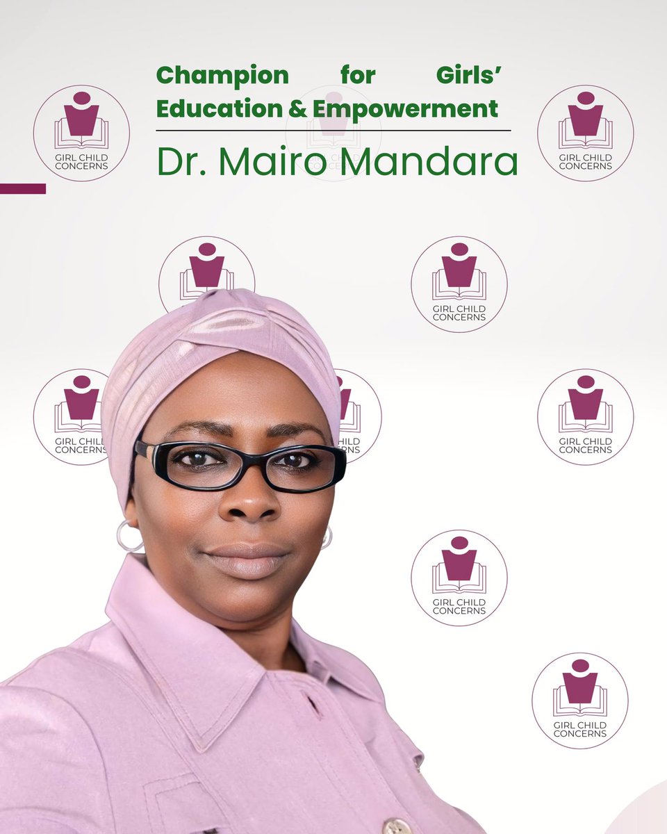 Girl Child Concerns (@gccnigeria) on Twitter photo A woman of impact. A name that inspires change.
<a href="/DrMairoMandara/">Mairo Mandara MBBS, FWACS, FFPH UK , FoE</a> continues to shape lives and systems — from local communities to global platforms. A woman of impact. A name that inspires change.
<a href="/DrMairoMandara/">Mairo Mandara MBBS, FWACS, FFPH UK , FoE</a> continues to shape lives and systems — from local communities to global platforms.