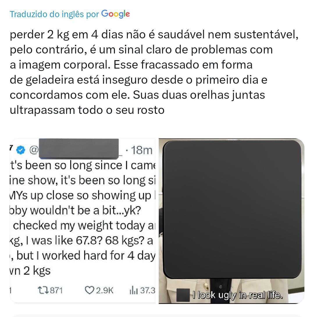 UGHReport_'s tweet image. 🚨 Denúncia autoexplicativa. Essa conta fez um tweet maldoso sobre a aparência do 🐯.
— Denunciem sem engajar
> Incitação ao assédio
> Assédio direcionado
> Insultando
> Difamação e xingamentos
> Incitação
> Spam
🔗: x.com/revylie?t=OYin…