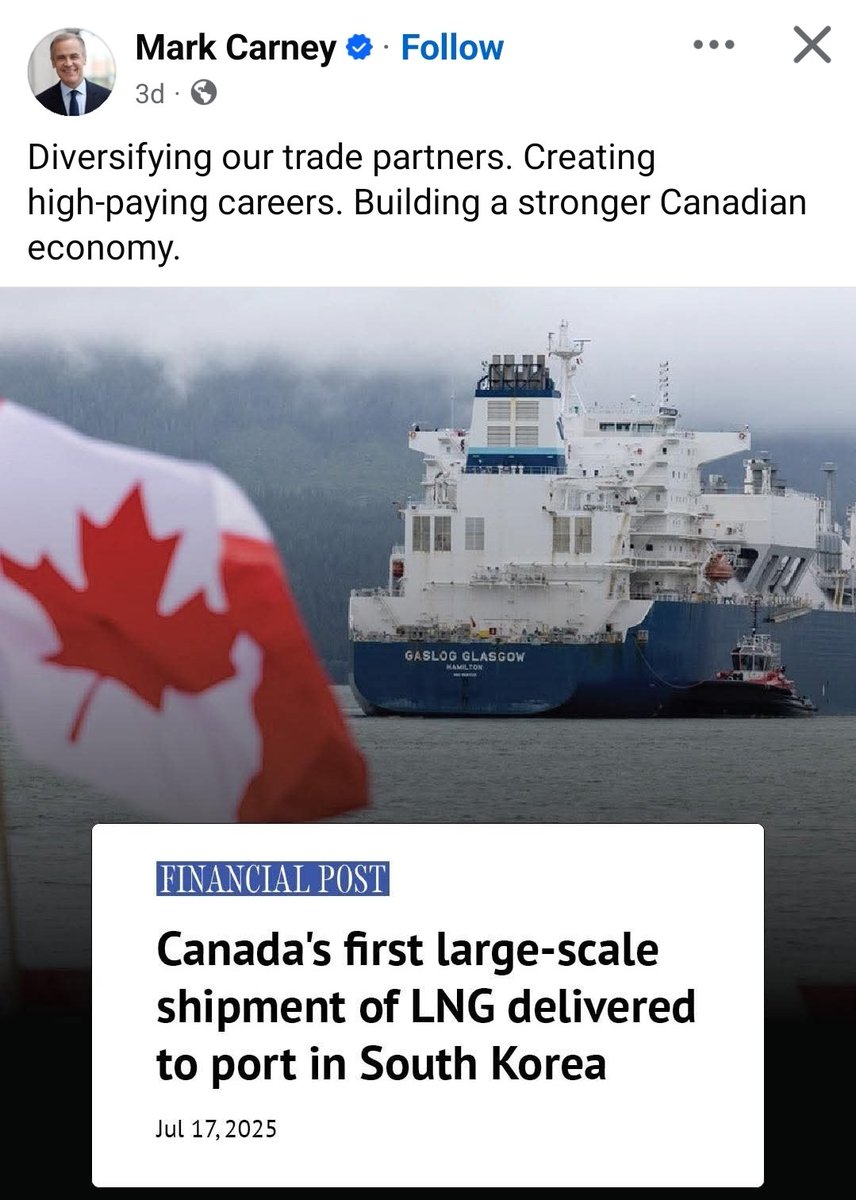 dckurek's tweet image. This man led the charge in global divestment in oil and gas... now he's trying to take credit for a project that he and his party did their best to delay and even cancel!
Let's be honest, this was only built because of Stephen Harper’s environmental rules, first nations…
