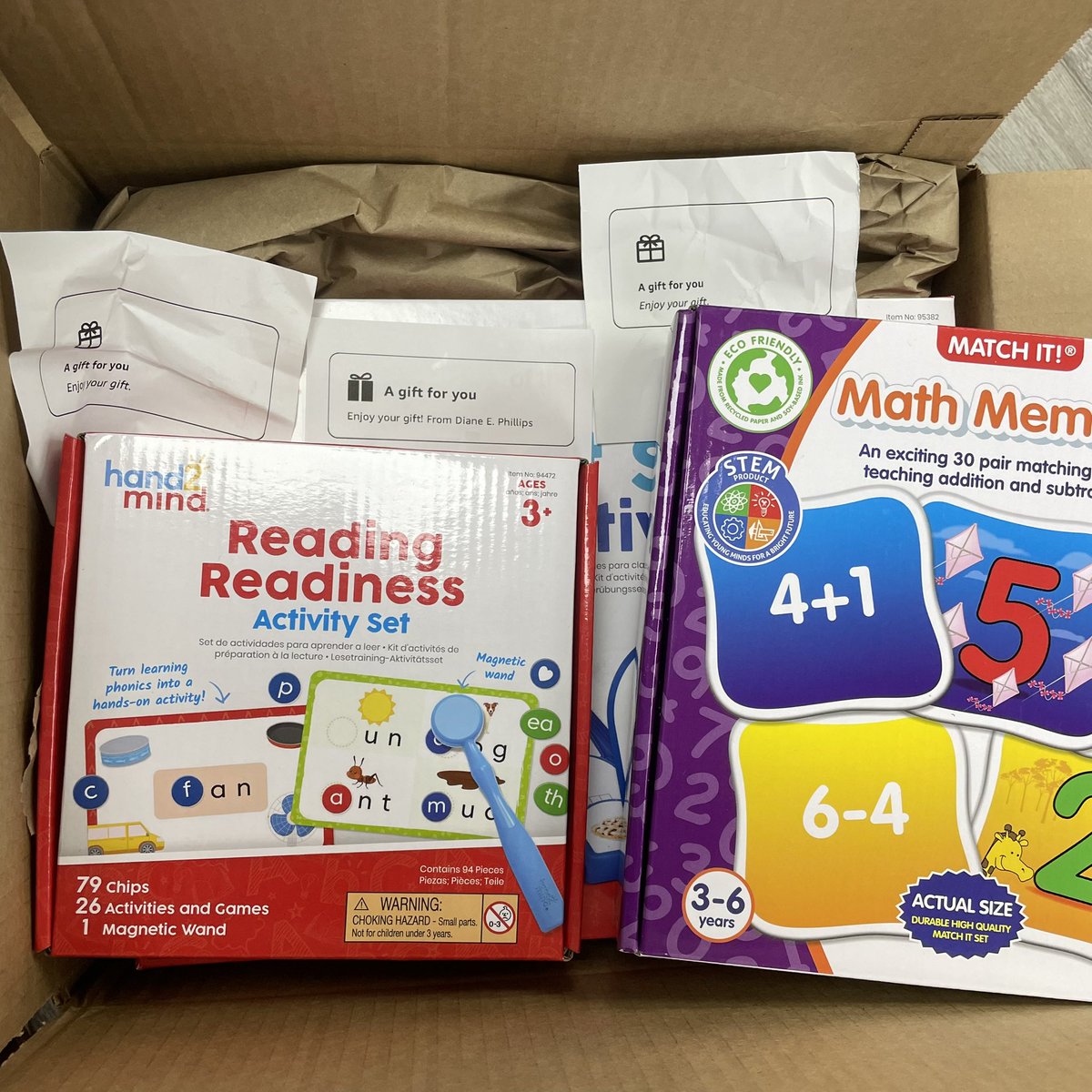 sunshyne1027's tweet image. Thank you so much Diane Phillips! I hope you see this and know that I am extremely grateful for these. And if the others are from a different anonymous donor, thank you too! My students will love using these during our sessions!
#clearthelist #bettertogether