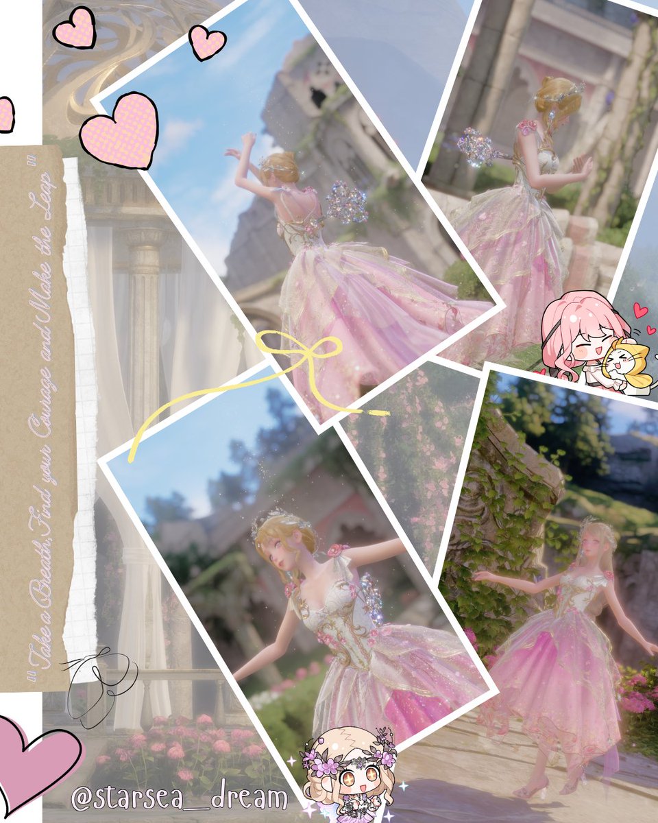 AftaBisma's tweet image. Decided to make a little guide for it 💗
Idk why but the game is not letting me generate a code for it :(
#InfinityNikki #Pearfectguide #infinitynikkitwt #Barbie #Nikki17