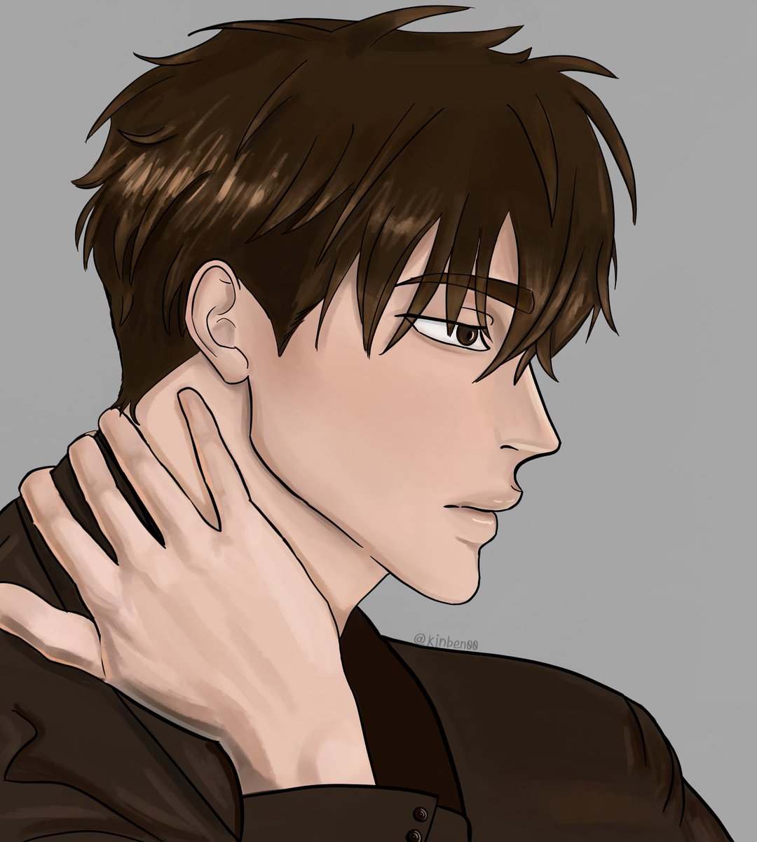 Kinben00's tweet image. 🐇 #코드네임아나스타샤 #codenameanastasia #art @han_he_BL 🤍