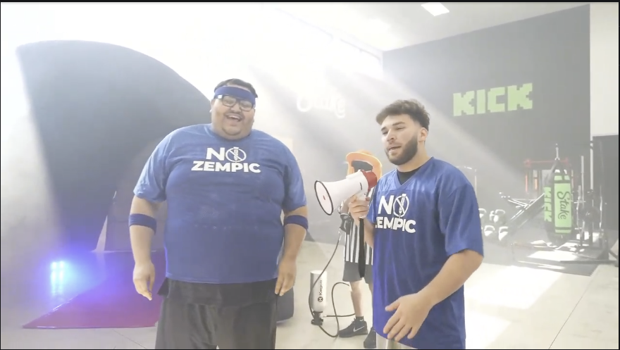 Jacooola's tweet image. MarkyNxtDoor weighs in on Adin Ross’s No-Zempic Fat Camp… 😲