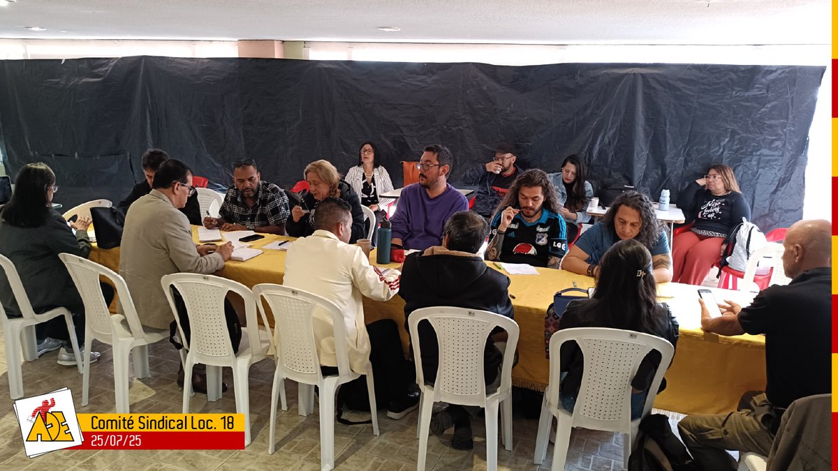 adebogota's tweet image. Comité Sindical loc. 18 Rafael Uribe Uribe - 25/07/25