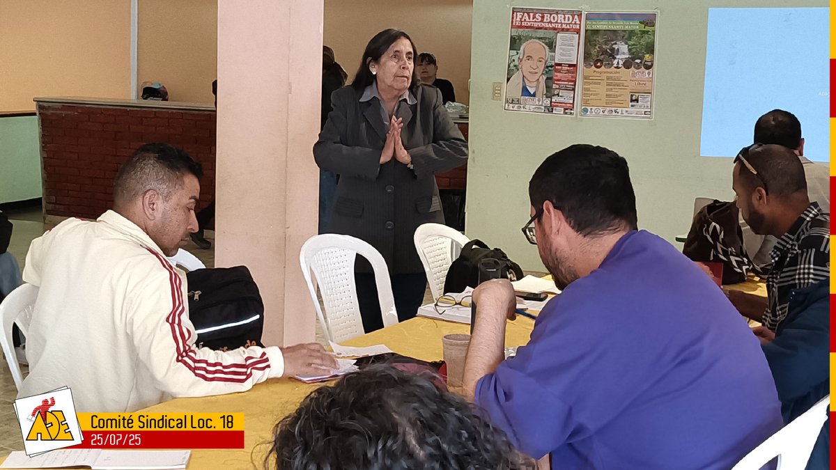 adebogota's tweet image. Comité Sindical loc. 18 Rafael Uribe Uribe - 25/07/25