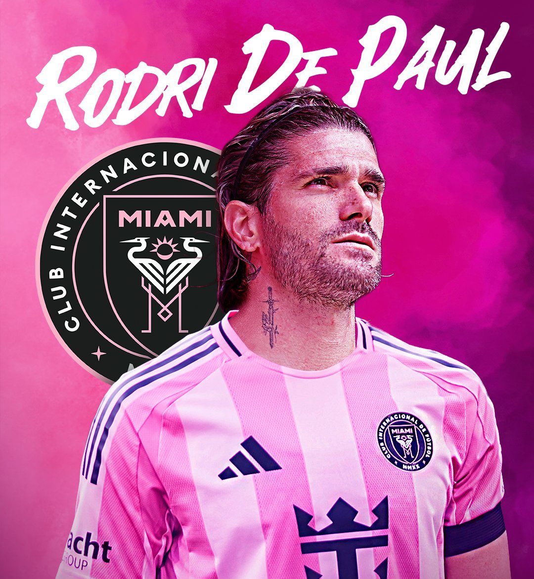 porktendencia's tweet image. “Rodrigo De Paul”:
Porque es el nuevo jugador del Inter Miami.