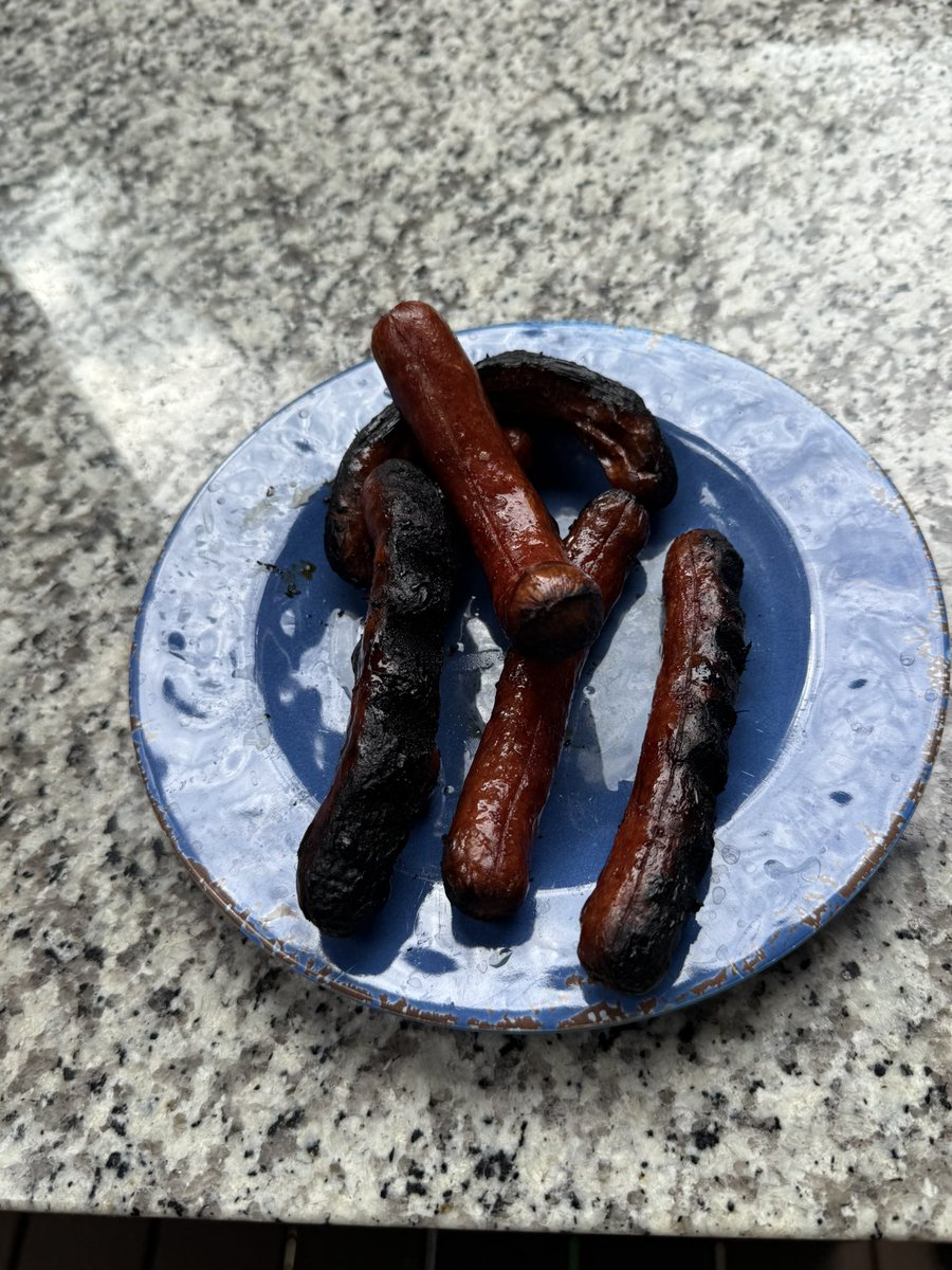 My husband makes the best hotdogs