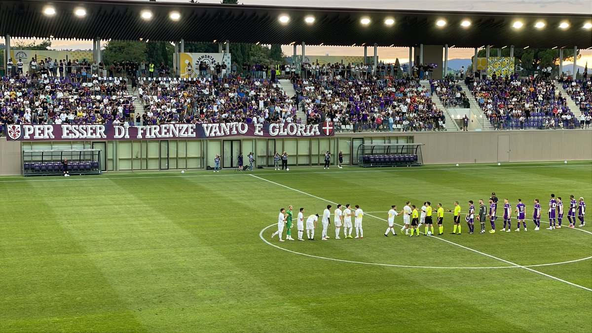 Andrea Giannattasio (@giannattasius) on Twitter photo Vanto e Gloria. Si chiude con un 2-0 alla <a href="/CarrareseCalcio/">Carrarese Calcio</a> il ritiro al Viola Park della <a href="/acffiorentina/">ACF Fiorentina</a> 🟣⚪️ Vanto e Gloria. Si chiude con un 2-0 alla <a href="/CarrareseCalcio/">Carrarese Calcio</a> il ritiro al Viola Park della <a href="/acffiorentina/">ACF Fiorentina</a> 🟣⚪️