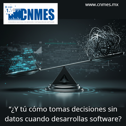 🧠 ¿Cuántas veces has dudado de una estimación?

📢 el 31 de julio abrimos registro para el Congreso que cuestiona cómo contratamos y medimos software.
Solo 150 lugares.

#CNMES2025 #SoftwareConDatos #IAÉtica
👉 cnmes.mx