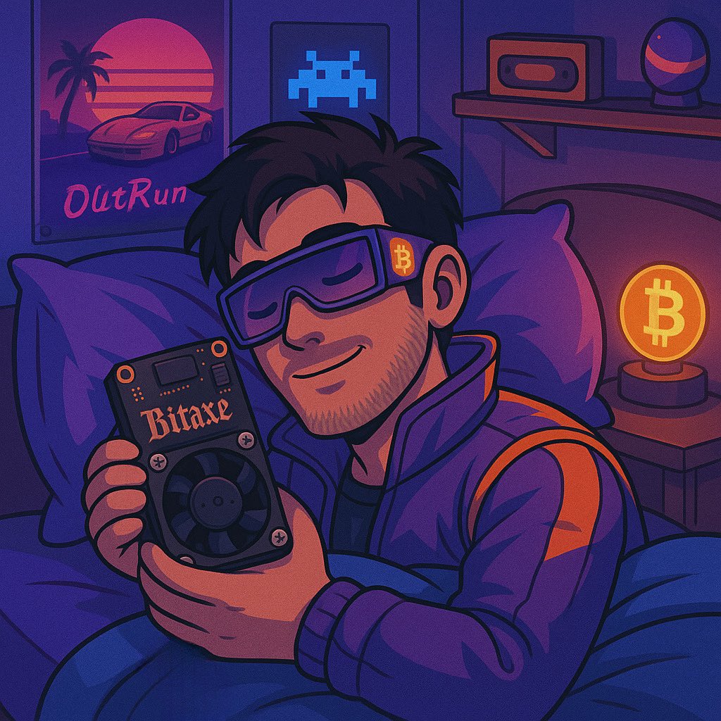 ThatLife101's tweet image. My girl thinks i wanna read "Good morning babe" every morning, when all i really want is only one "BLOCK FOUND!!!" message
#bitcoin #btc #bitcoinmining #bitaxe